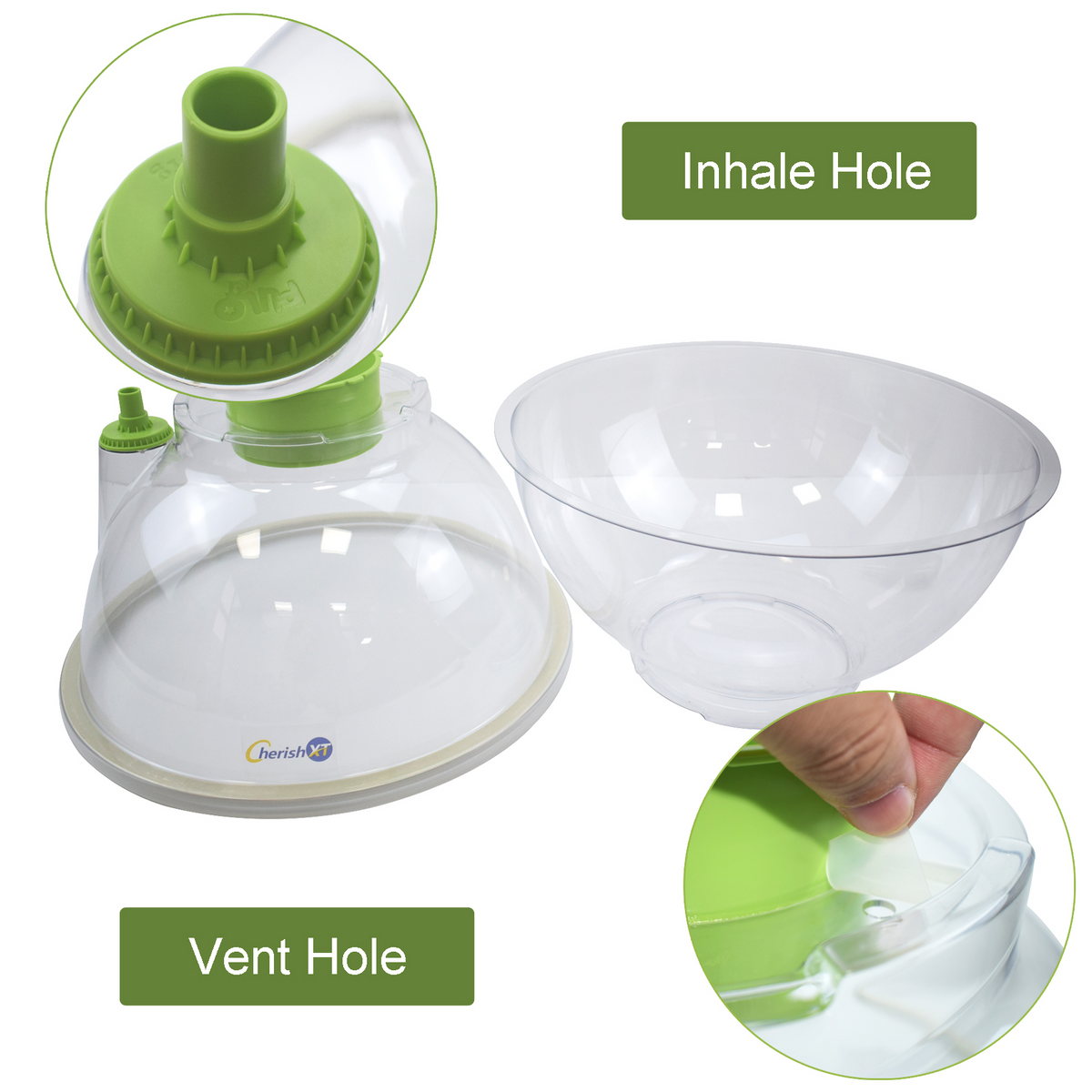 Cherish XT 17-Inch Balloon Stuffing Machine Kit with Expander, Air Pump, 5 BOBO Balloons and 5 Latex Balloons – Green