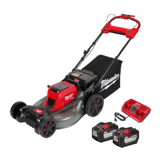 Milwaukee M18 FUEL 2823-22HD 21-Inch Self-Propelled Lawn Mower Kit with 2 HD12.0 Batteries and Charger