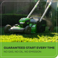 Greenworks 80V 21-Inch Brushless Self-Propelled Cordless Lawn Mower with 4.0Ah Battery and Charger