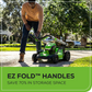 Greenworks 80V 21-Inch Brushless Self-Propelled Cordless Lawn Mower with 4.0Ah Battery and Charger