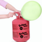 Wholesalehome 14.9 Cu. Ft. Disposable Helium Tank Kit with 50 Assorted Latex Balloons, Ribbon and Tie Tool