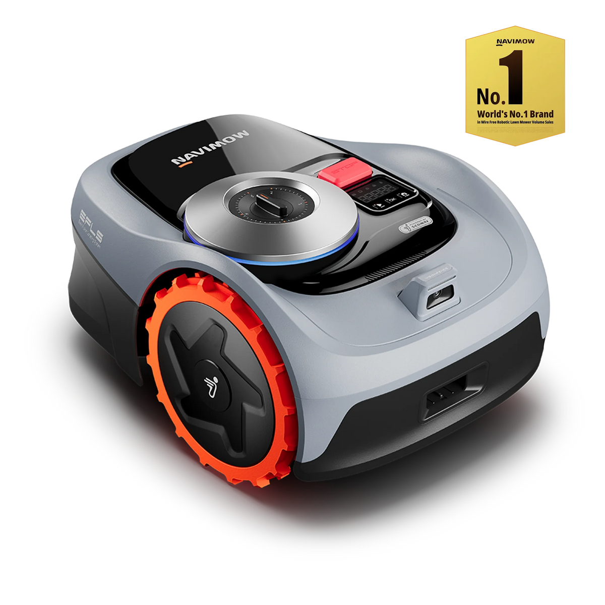 Segway Navimow i105N Wire-Free Robotic Lawn Mower for Up to 1/8 Acre with EFLS 2.0 and App Control