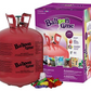 Blue Ribbon Balloon Time 14.9 Cu. Ft. Disposable Helium Kit with 50 Latex Balloons, Ribbon and Ultra Hi-Float