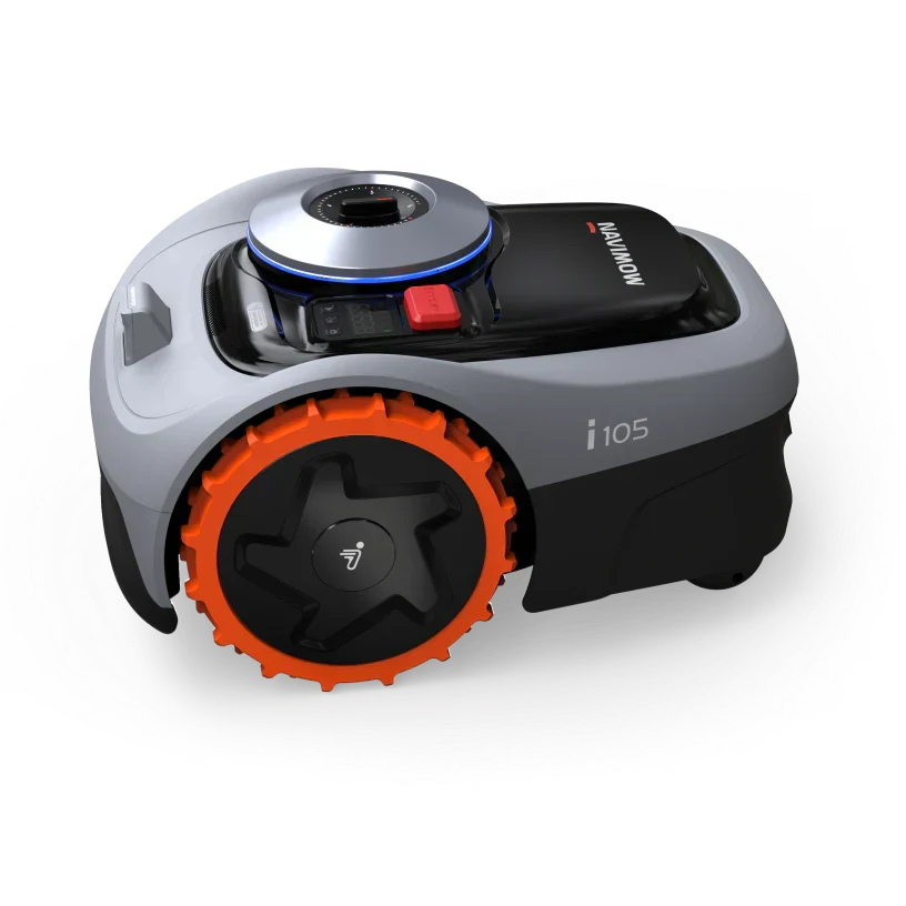 Segway Navimow i105N Wire-Free Robotic Lawn Mower for Up to 1/8 Acre with EFLS 2.0 and App Control